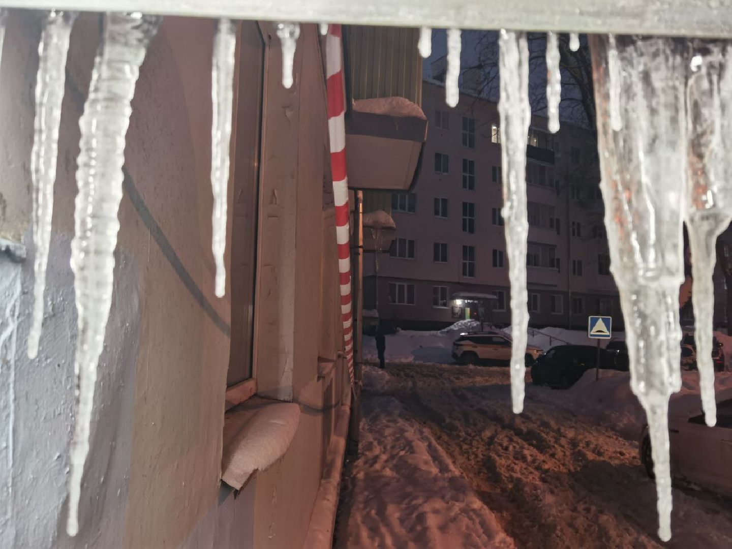 Сергиев Посад, ЖКХ, Снег и наледь на крышах, Коммунальные службы, Погода,