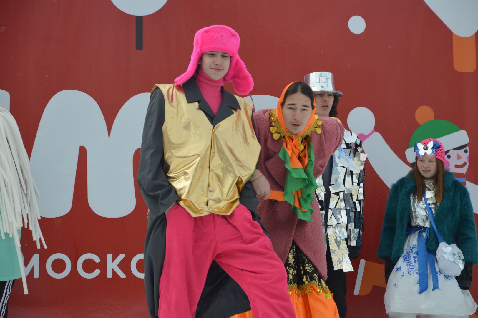 шатура, мода из зимнего комода, зима в парке, зима в подмомсковье, областной праздник,