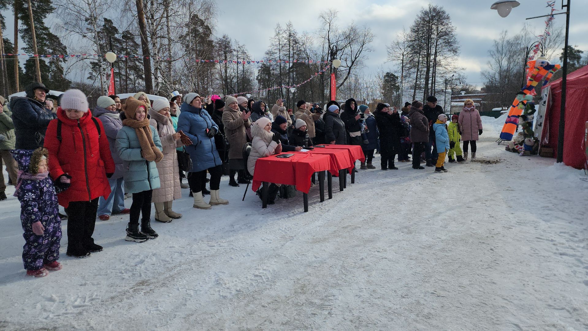 шатура, мода из зимнего комода, зима в парке, зима в подмомсковье, областной праздник,