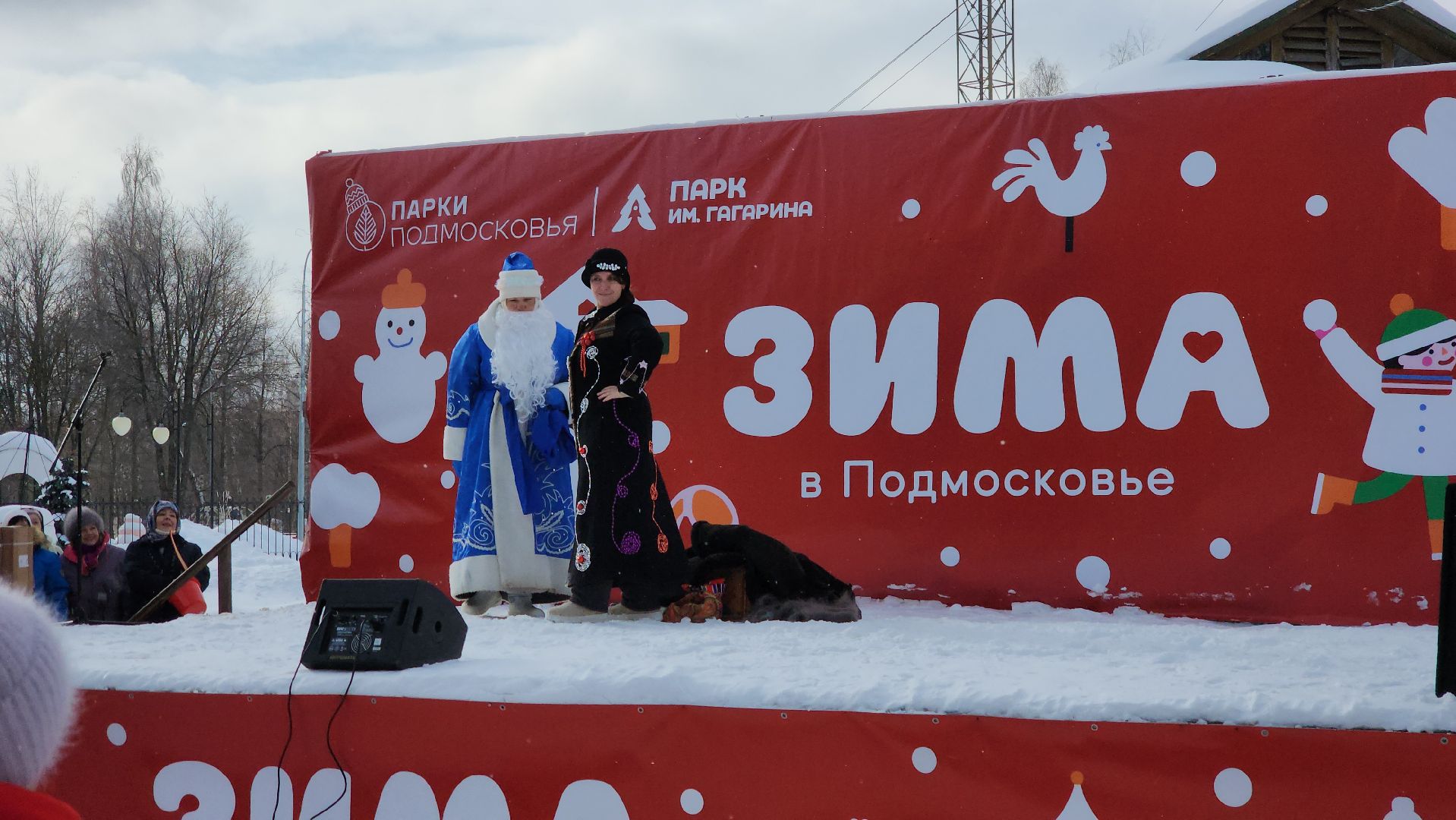 шатура, мода из зимнего комода, зима в парке, зима в подмомсковье, областной праздник,