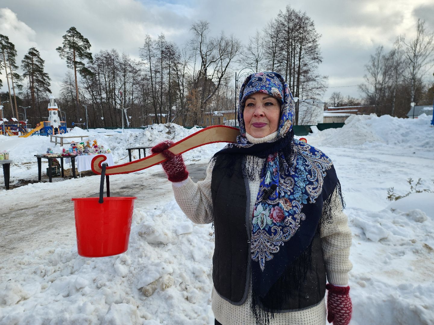 шатура, мода из зимнего комода, зима в парке, зима в подмомсковье, областной праздник,