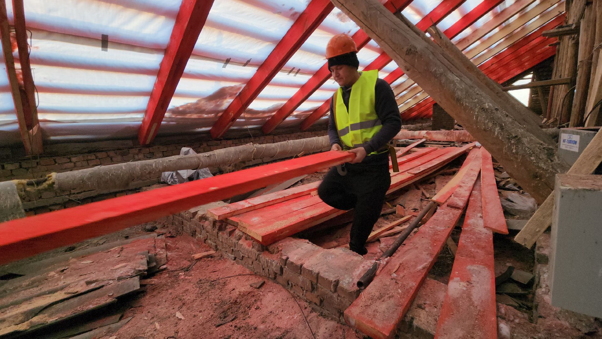 серпухов, ремонт кровли, улица калинина, стройка, жкх,