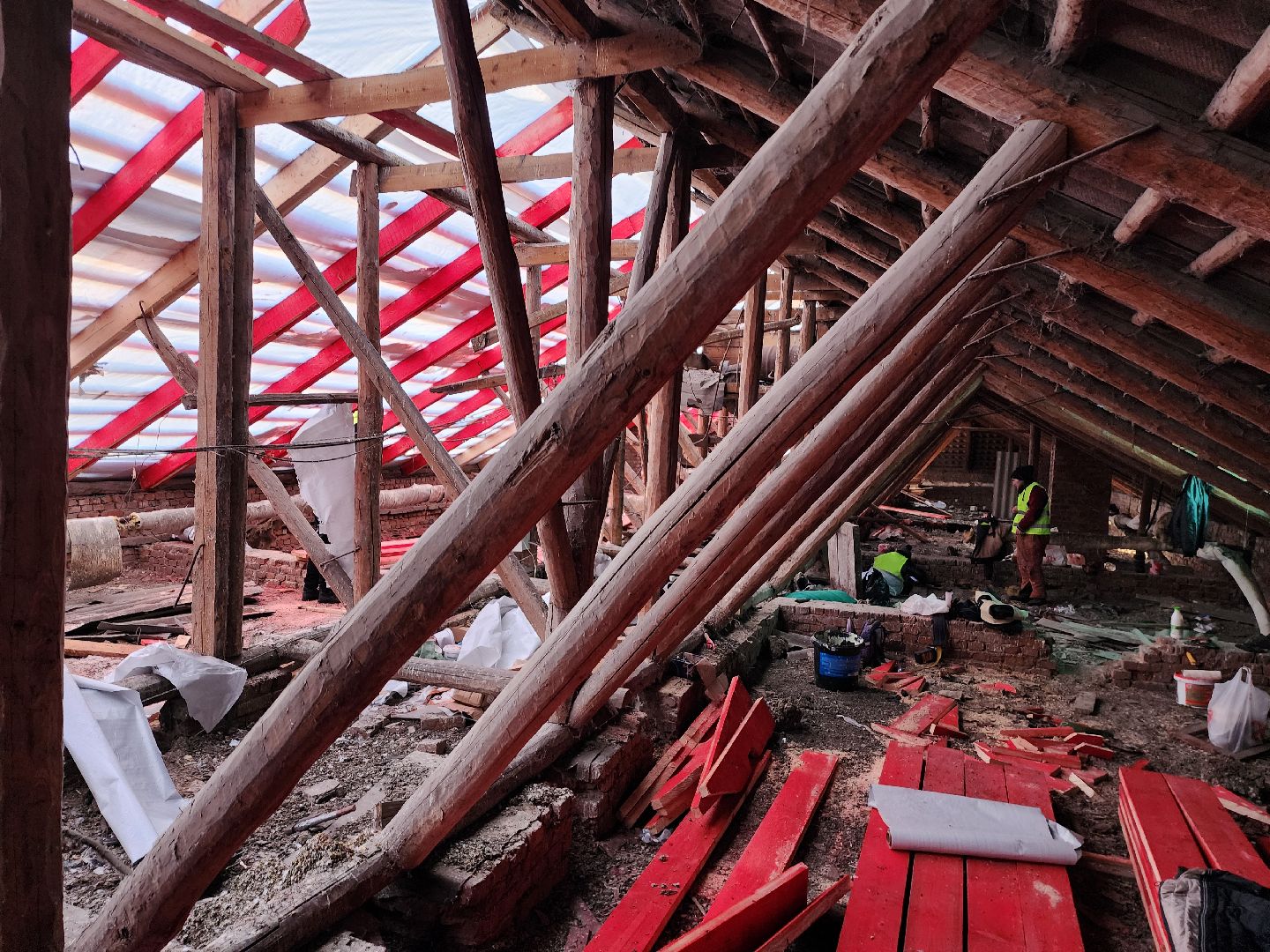 серпухов, ремонт кровли, улица калинина, стройка, жкх,