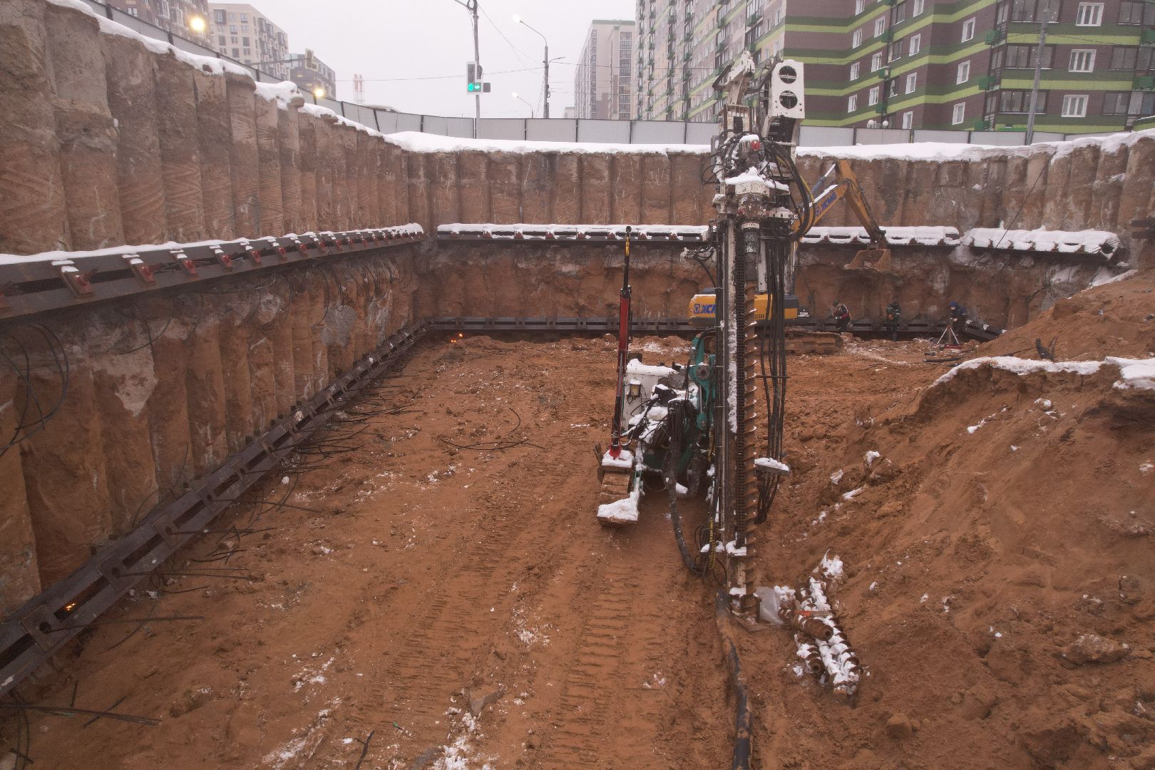 видео с коптера, тоннель, путилково,