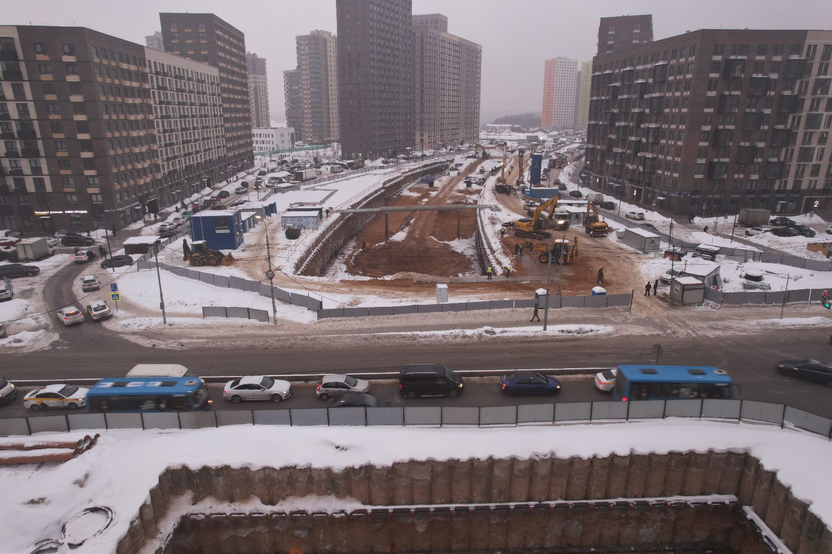 видео с коптера, тоннель, путилково,