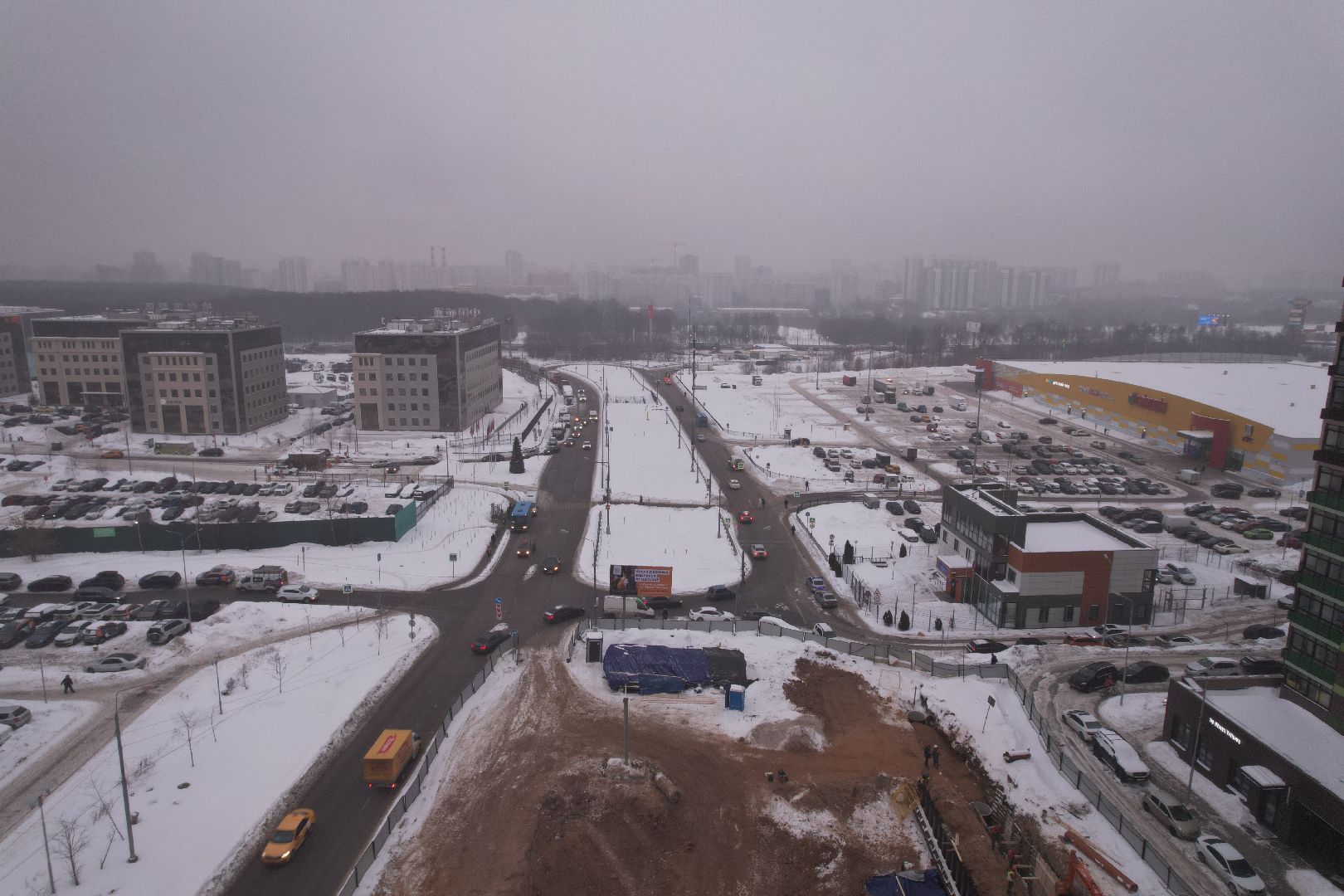 видео с коптера, тоннель, путилково,