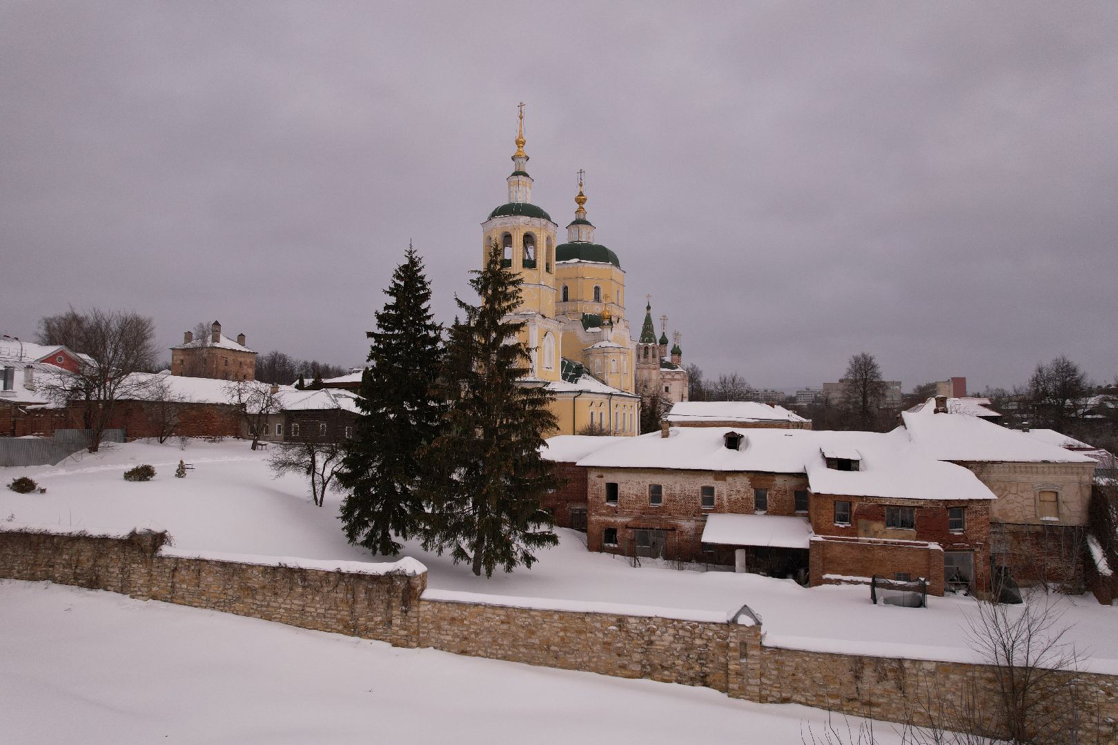 видео с коптера, туризм, серпухов,