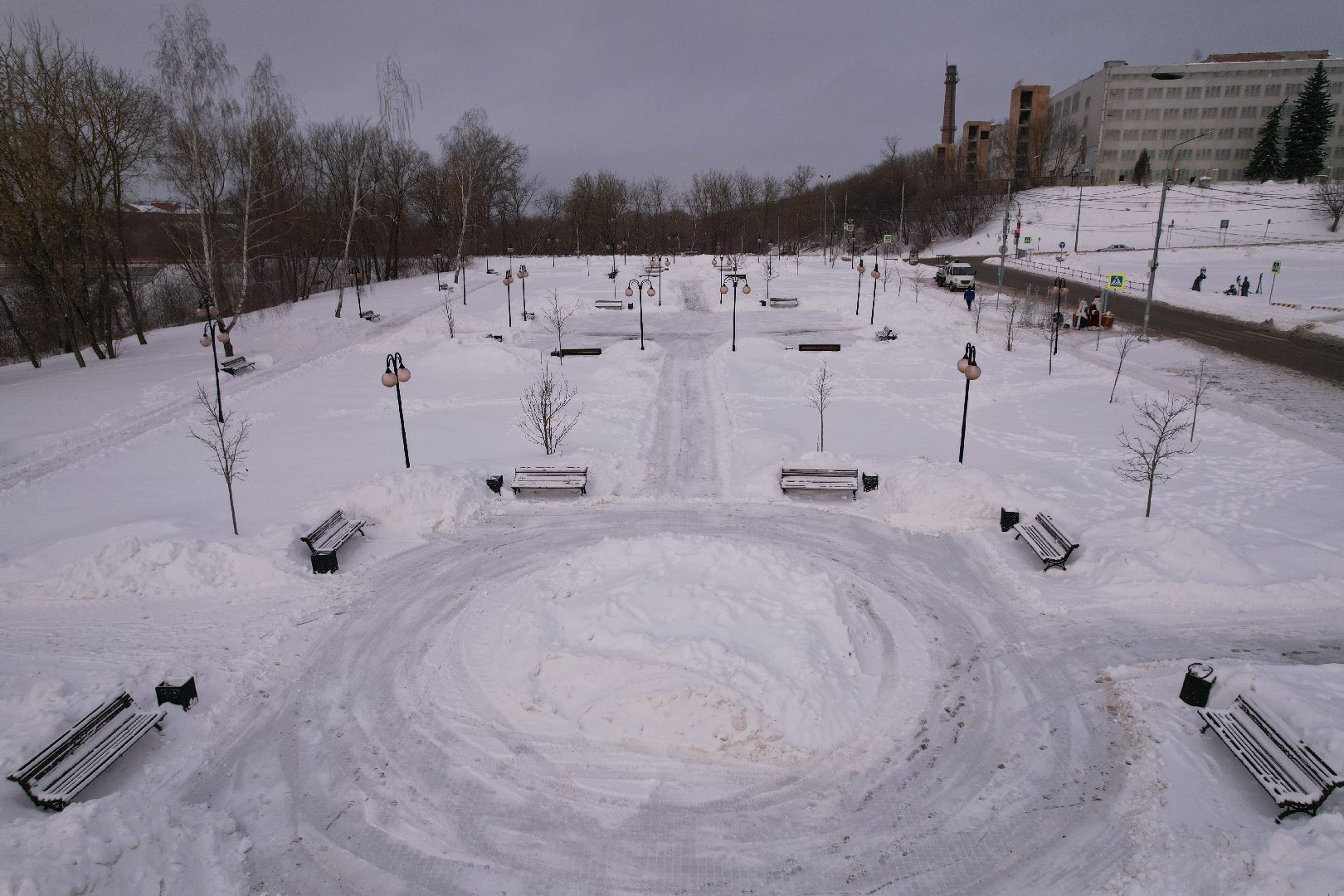 видео с коптера, туризм, серпухов,