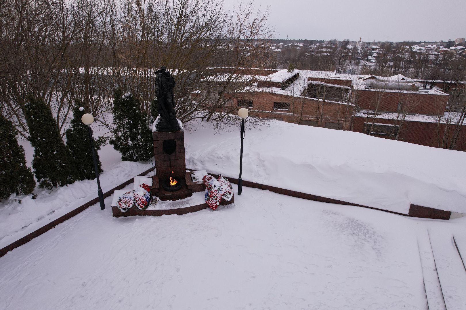 видео с коптера, туризм, серпухов,