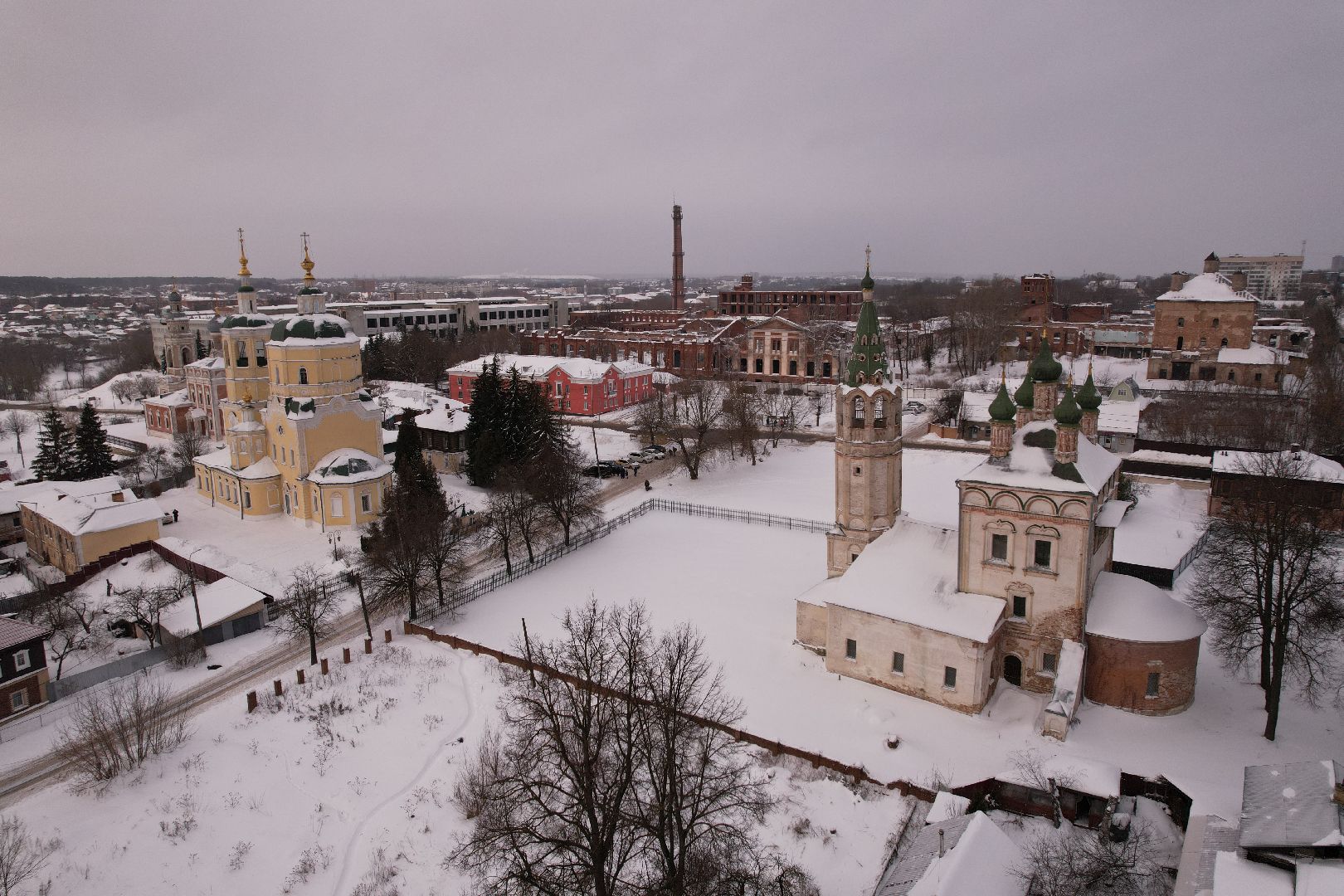 видео с коптера, туризм, серпухов,