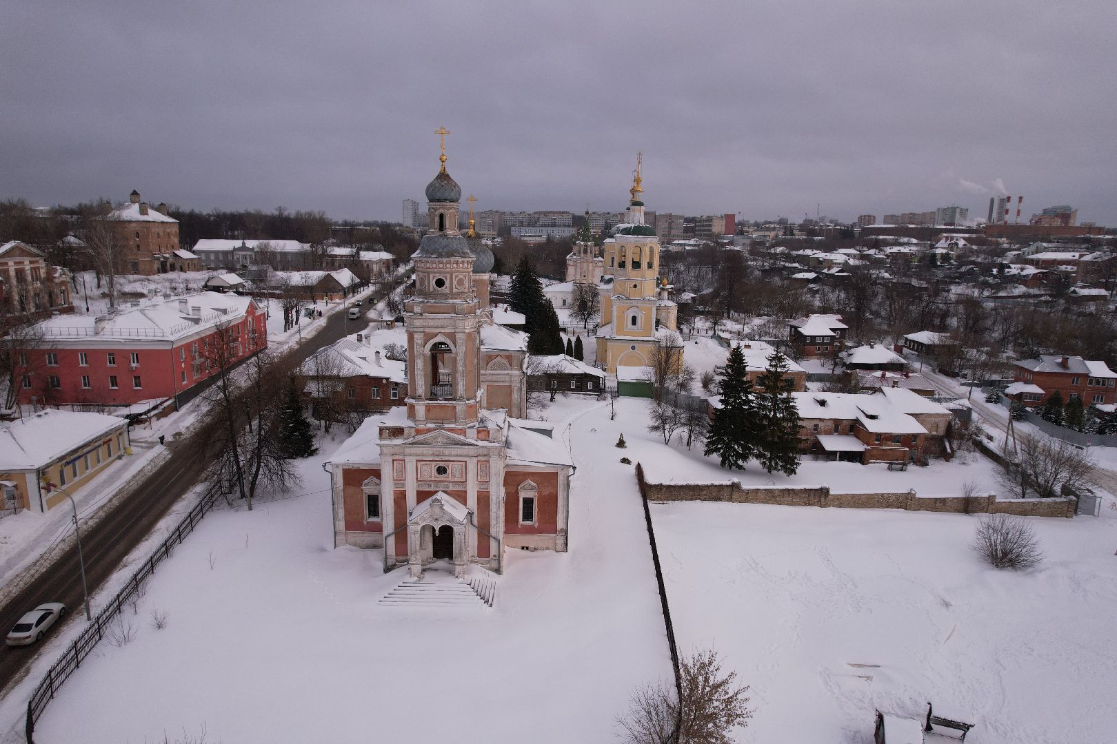 видео с коптера, туризм, серпухов,