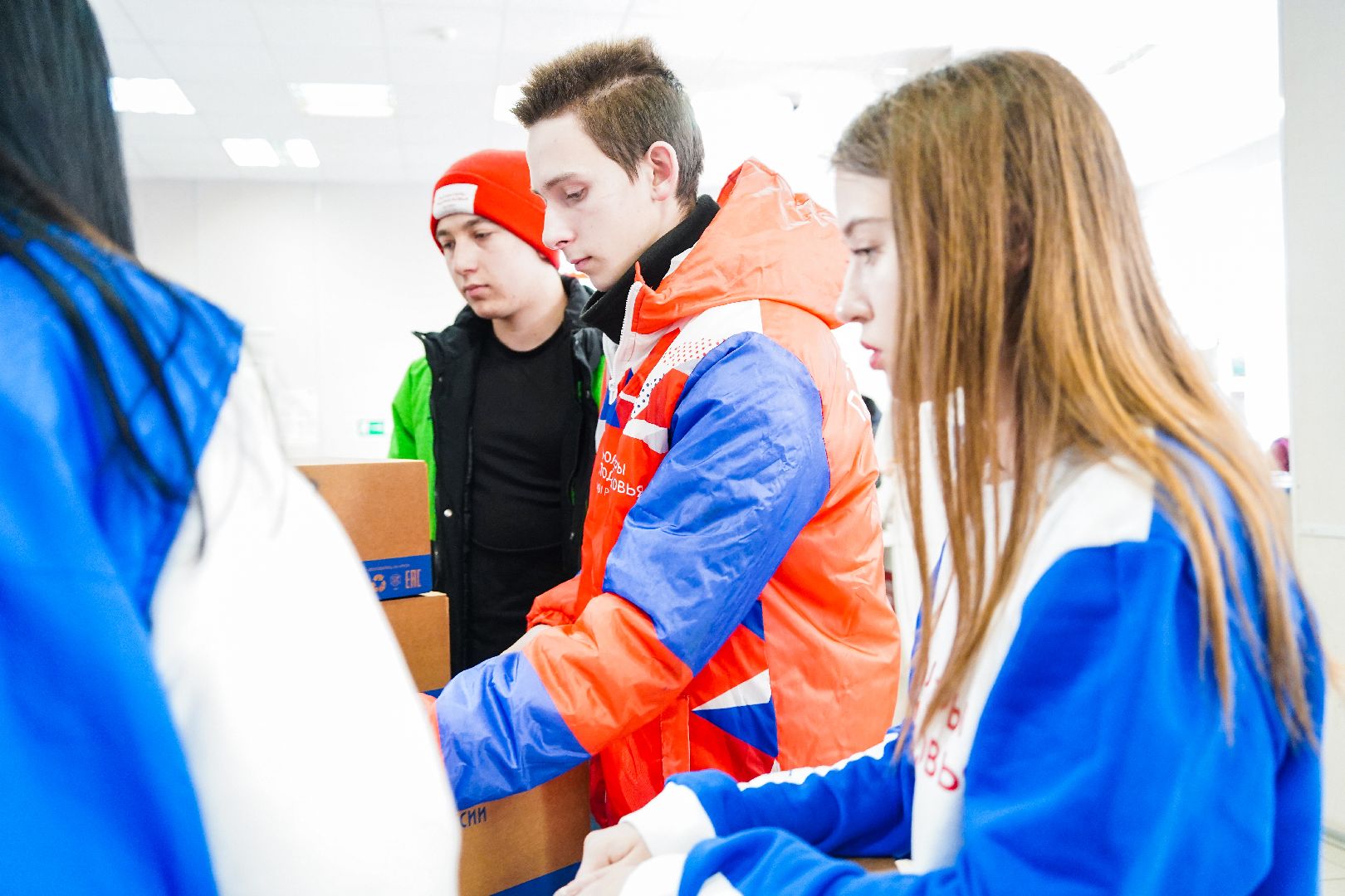 посылка земляку, Шатура, Глава, КМЦ, волонтеры, солдаты,день защитника отечества,