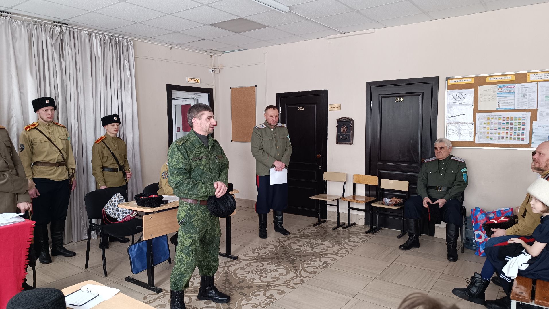 казаки, лобня, кадеты,