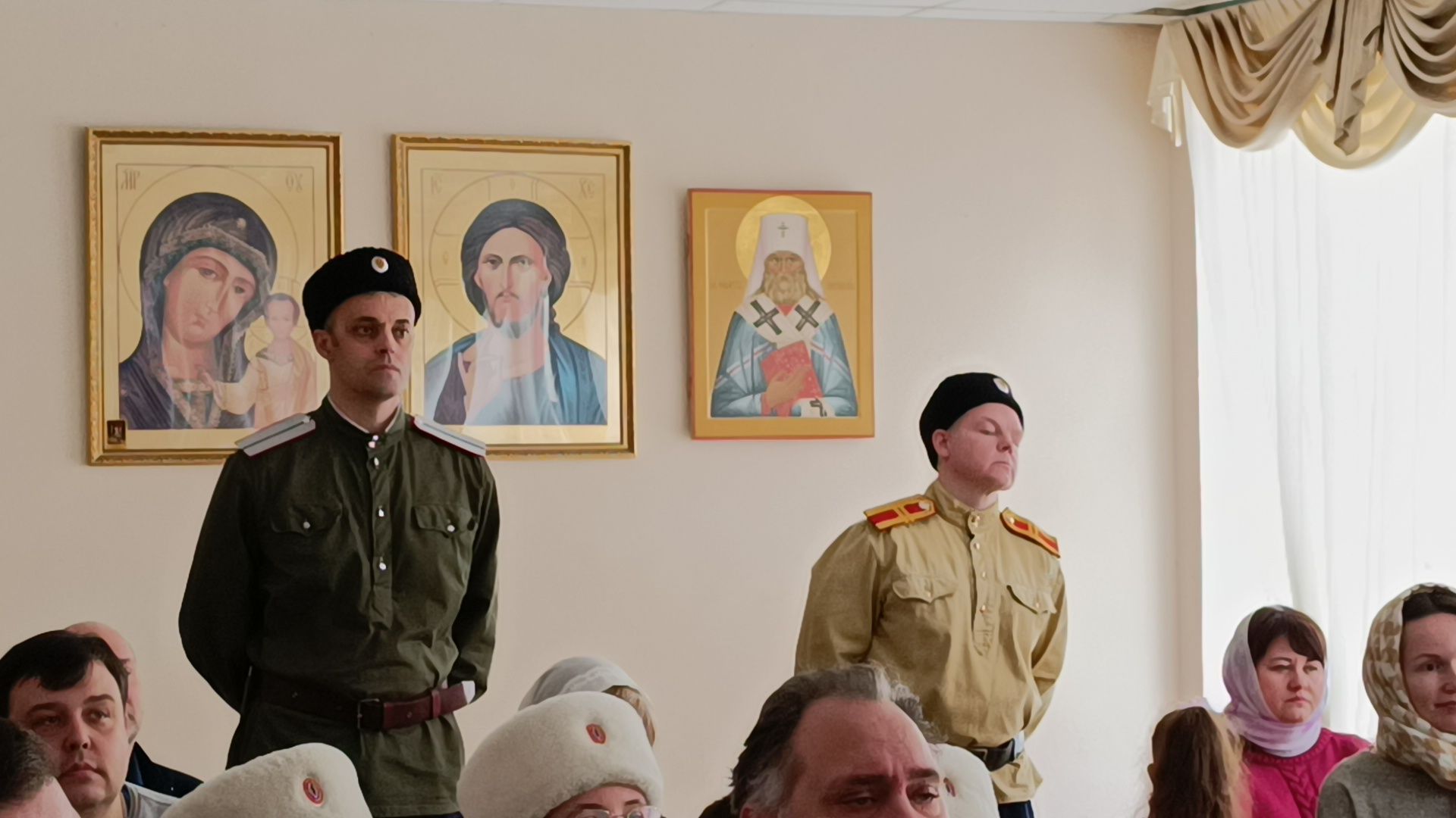 казаки, лобня, кадеты,