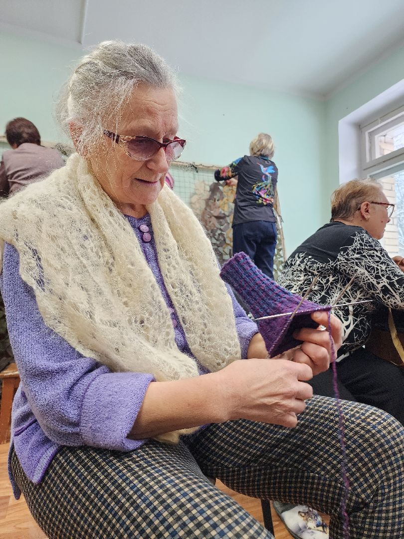 маскировочная сеть, сво, спецоперация, активное долголетие, руза, рузский городской округ, московская область,