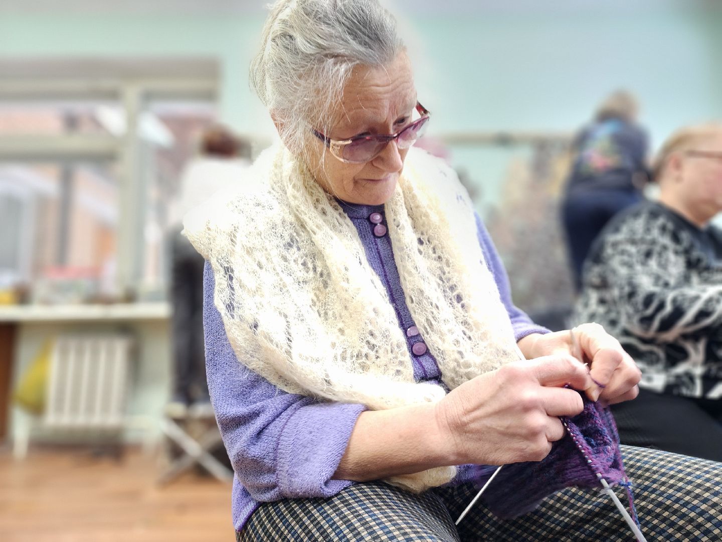 маскировочная сеть, сво, спецоперация, активное долголетие, руза, рузский городской округ, московская область,