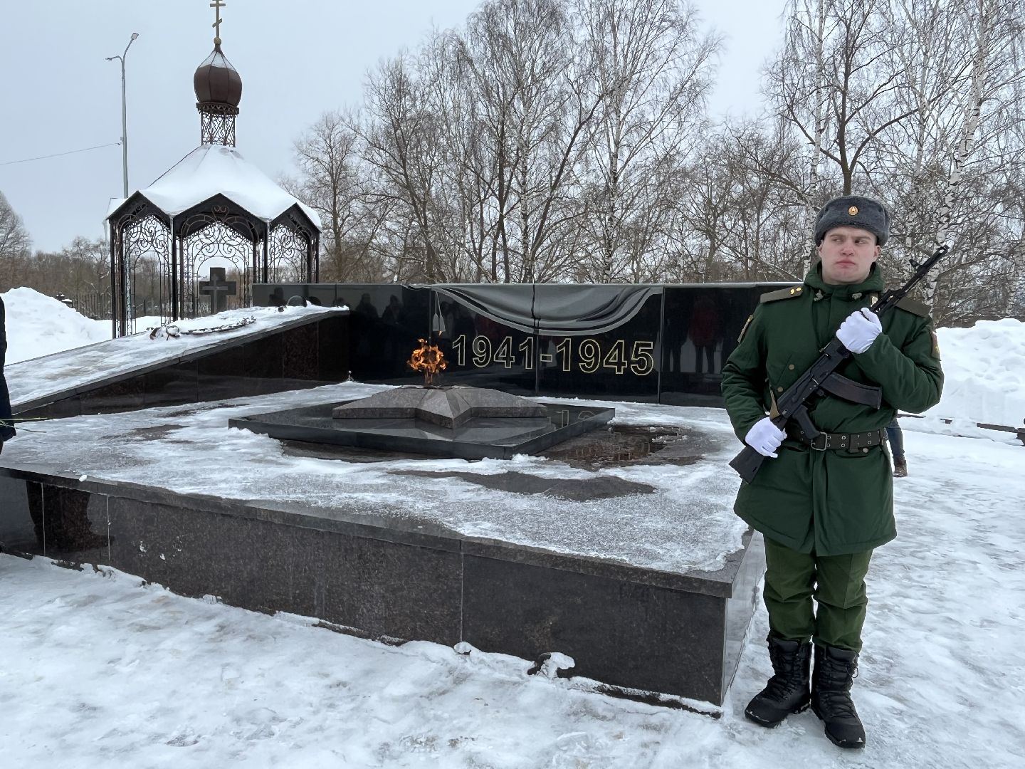 наро-фоминск, день защитника отечества, вечный огонь, могила Неизвестного солдата, мы помним,