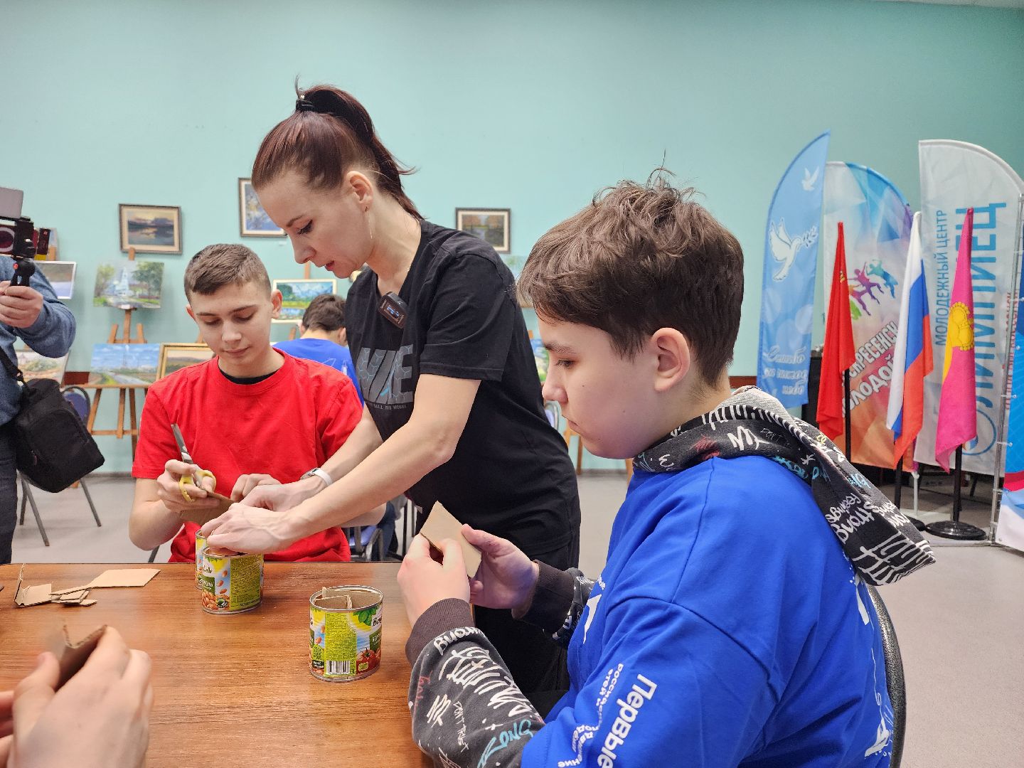 воскресенск, сво, окопные свечи, молодежь,