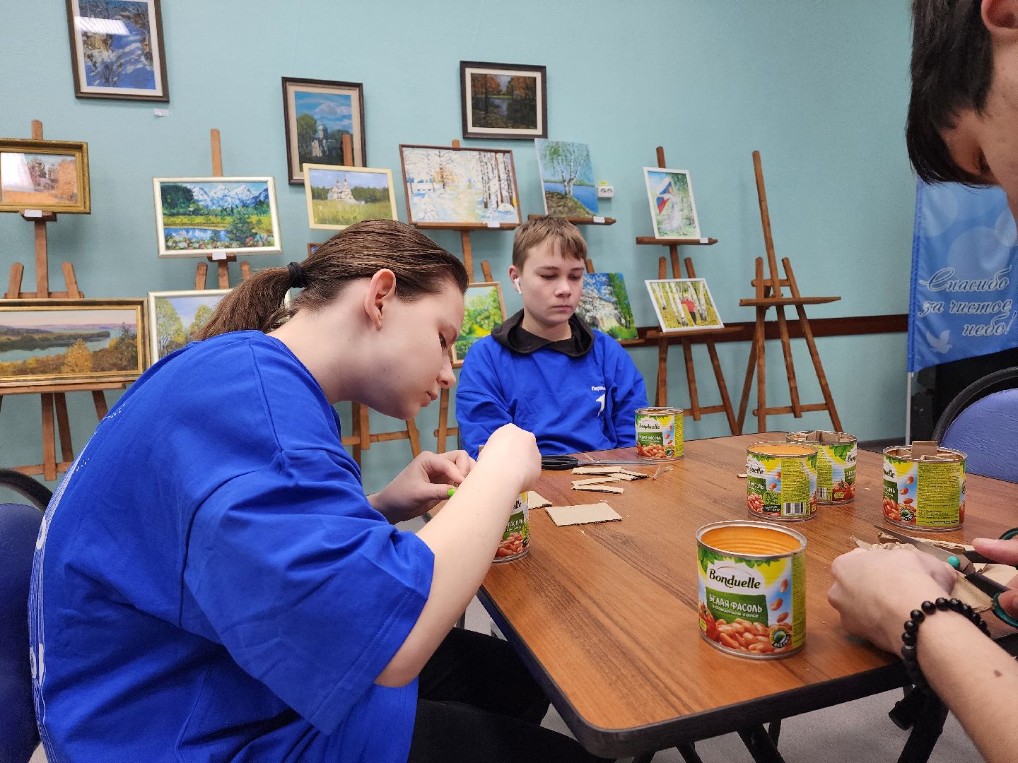 воскресенск, сво, окопные свечи, молодежь,