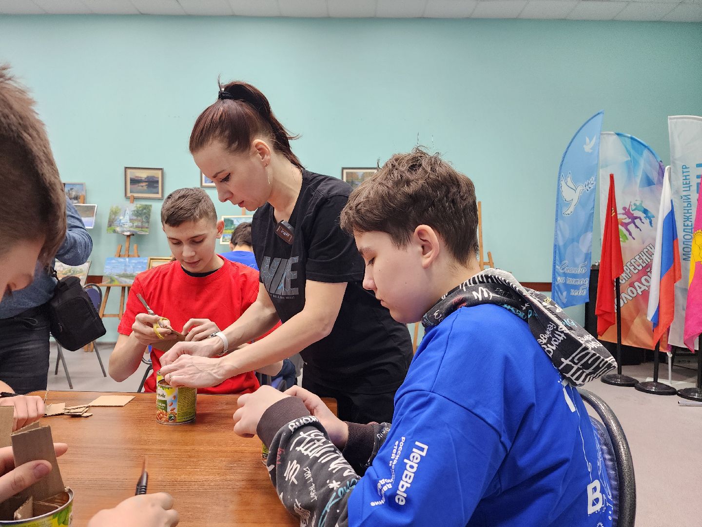 воскресенск, сво, окопные свечи, молодежь,