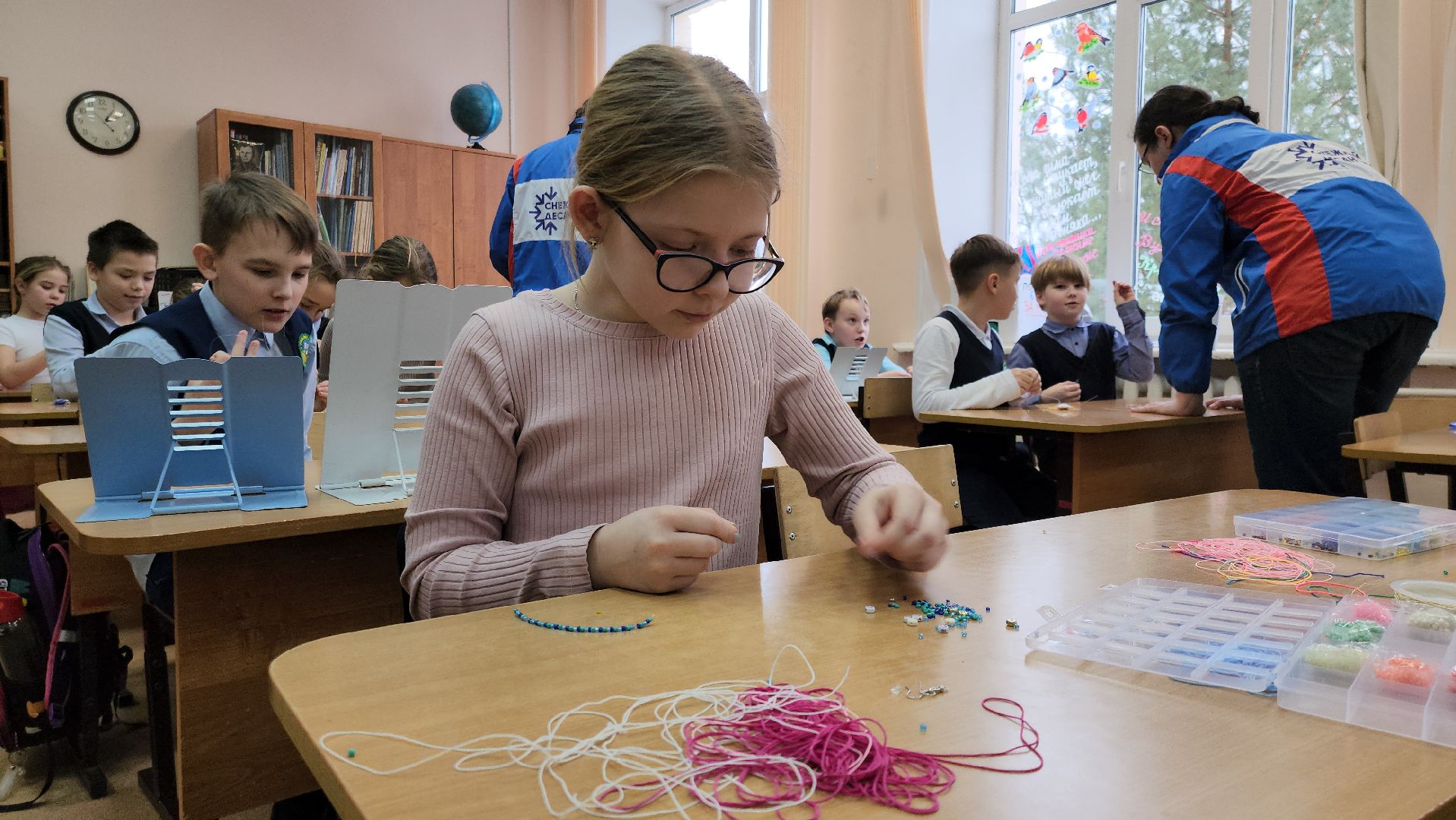 снежный десант, профориентация, профориентация для школьников, школьники, руза, рузский городской округ, московская область,