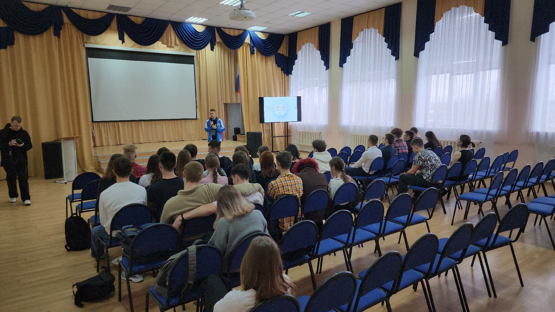 снежный десант, профориентация, профориентация для школьников, школьники, руза, рузский городской округ, московская область,