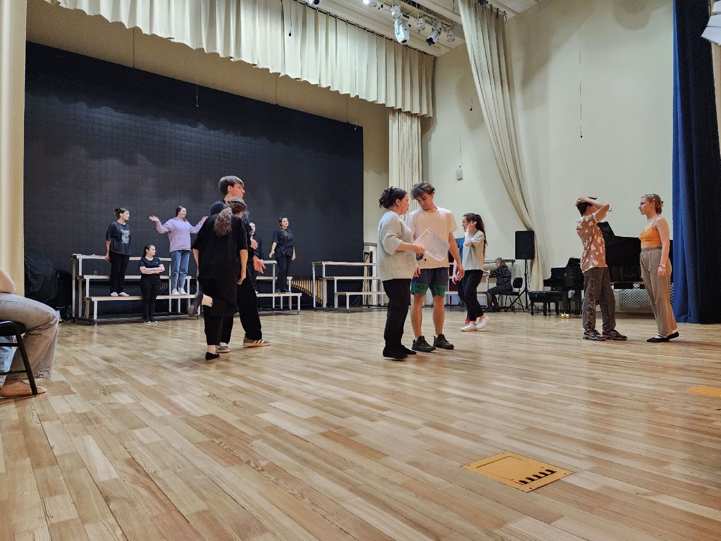 пушкино, студенты, музыкальный колледж, спектакль, обучение,