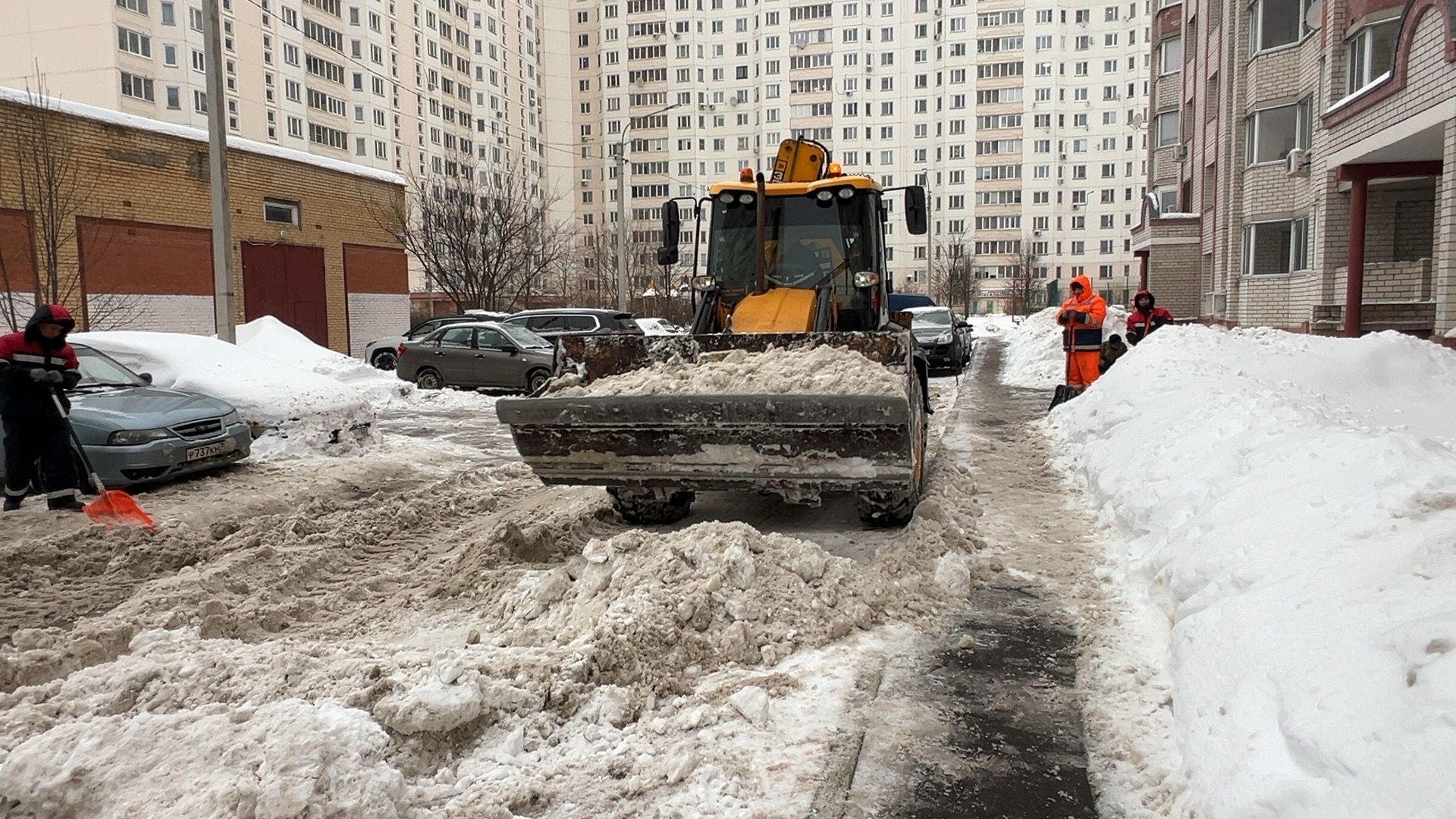 Солнечногорск, Уборка снега, Дворы, Мониторинг, Специалисты,