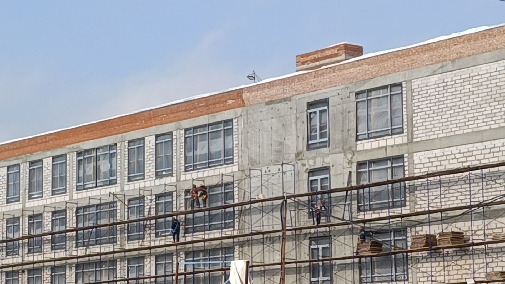 строительство, лобня, поликлиника, детский сад, школа,