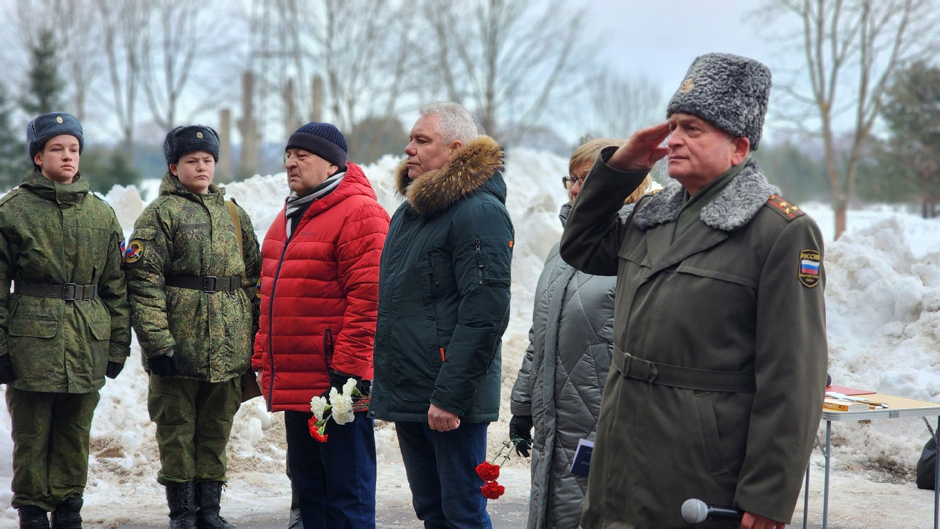23 февраля, торжественный митинг, рубеж обороны, возложение цветов, патриотика,