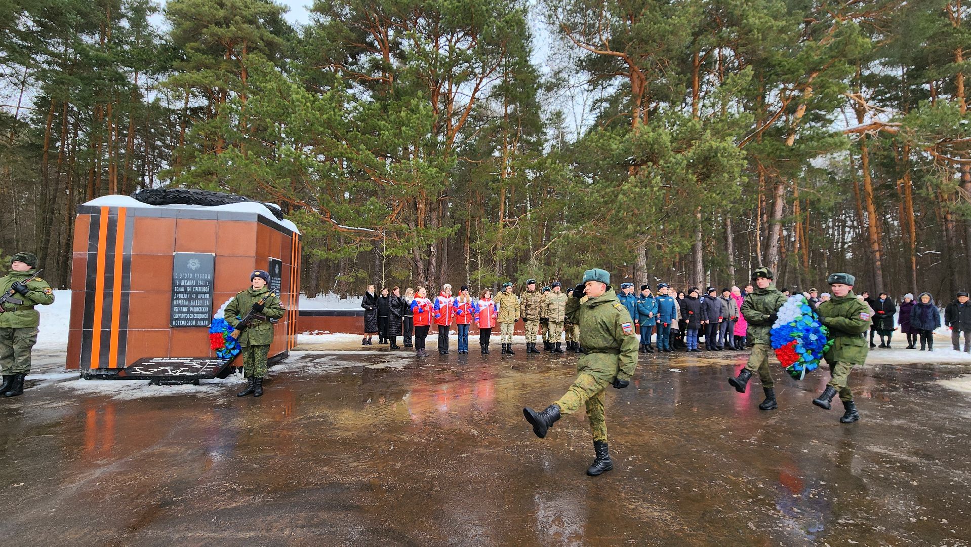 23 февраля, торжественный митинг, рубеж обороны, возложение цветов, патриотика,