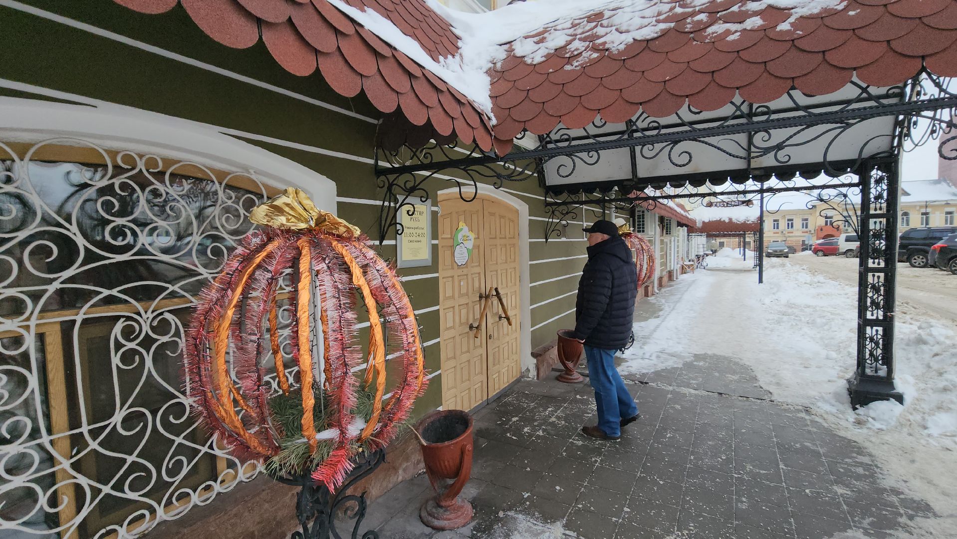 еда, серпухов, площадь ленина, трактир русь, гостиница, ресторан,