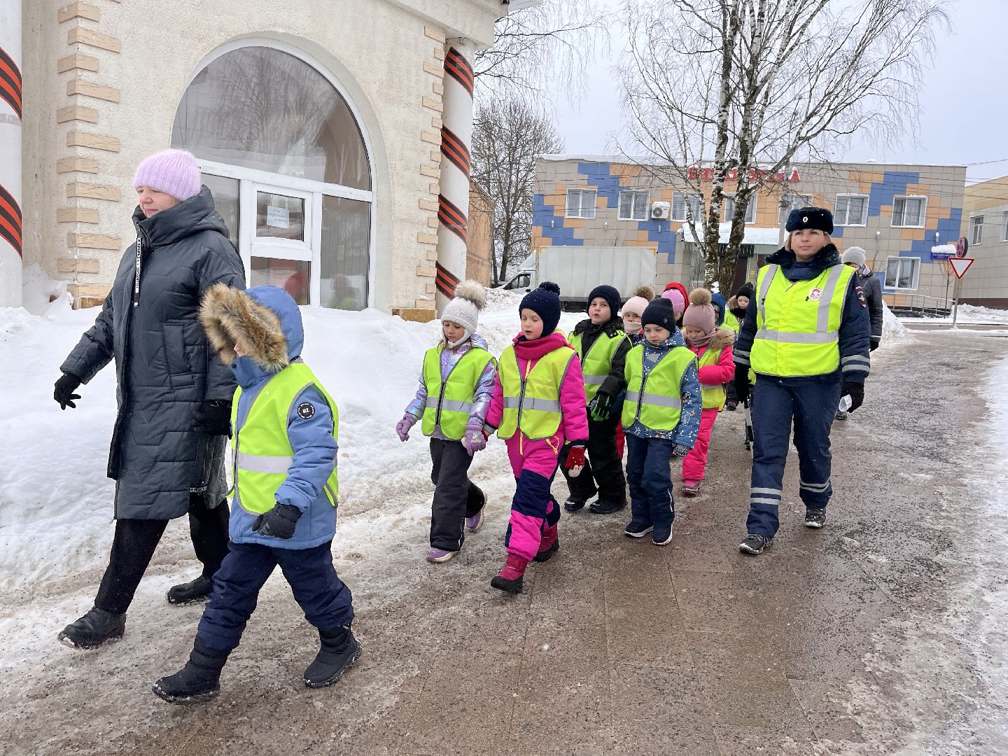 шаховская, госавтоинспекторы, дети, правила дорожного движения,