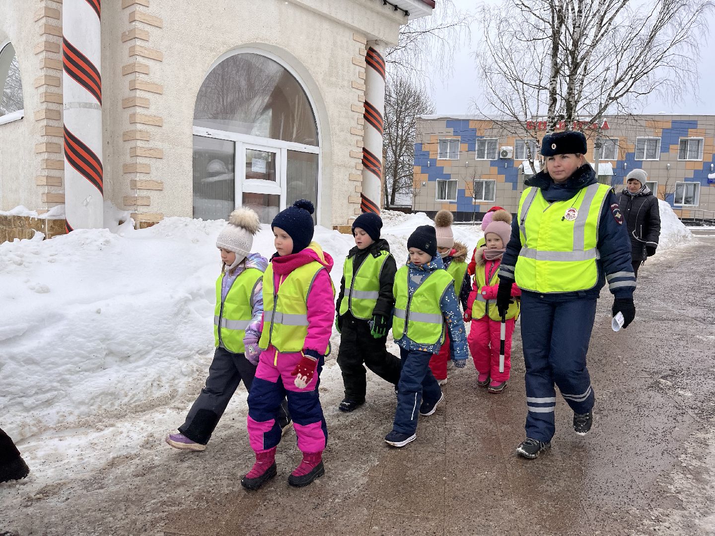 шаховская, госавтоинспекторы, дети, правила дорожного движения,