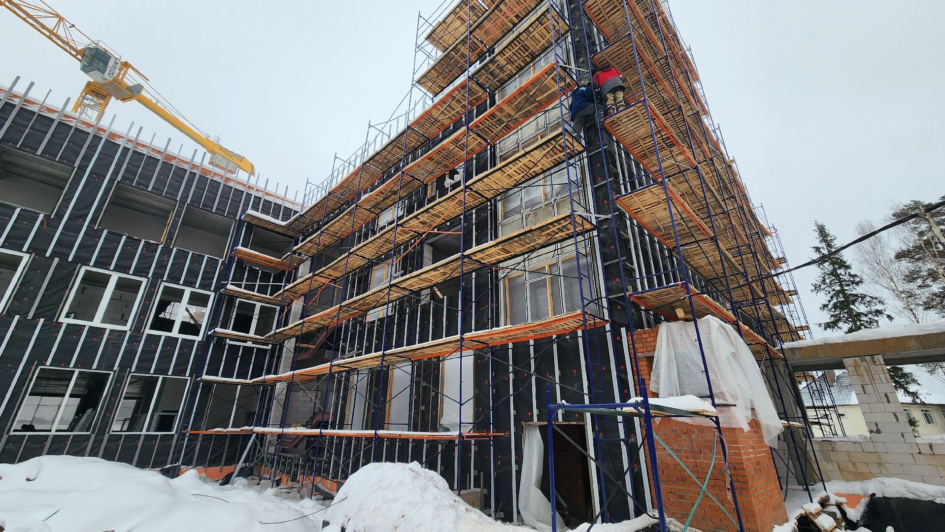 Солнечногорск, строительство, Поварово, школа,