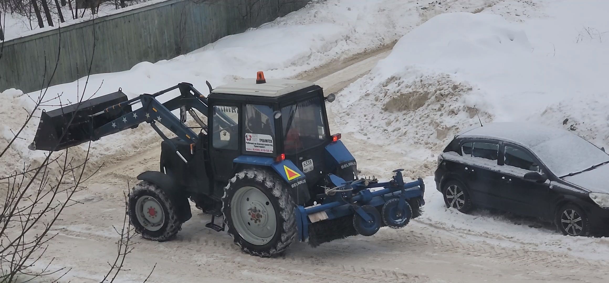 Коломна, уборка снега, жкх,