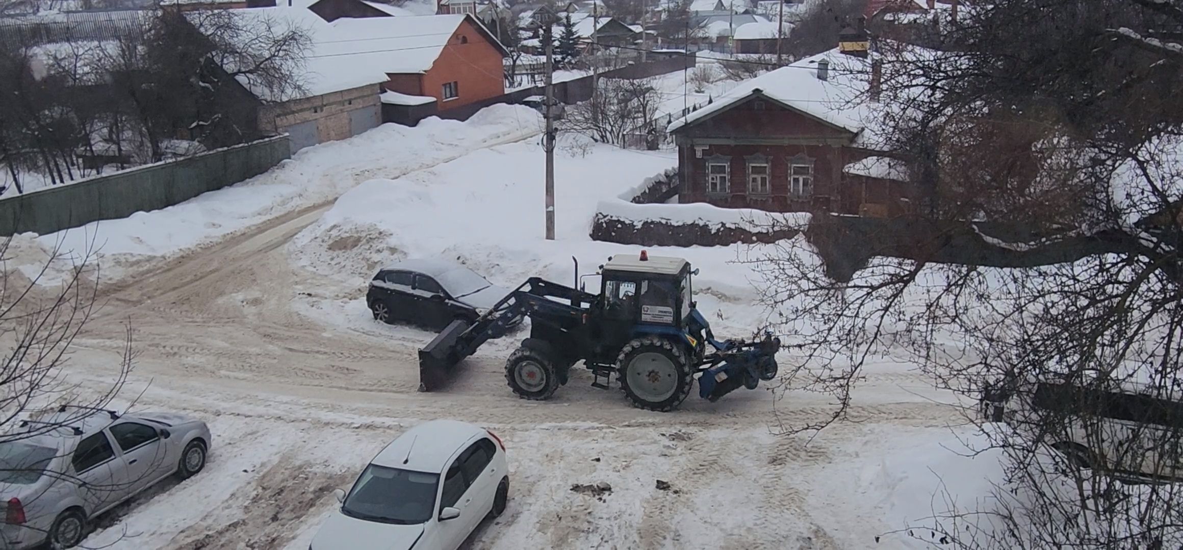 Коломна, уборка снега, жкх,