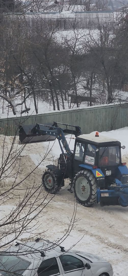 Коломна, уборка снега, жкх,