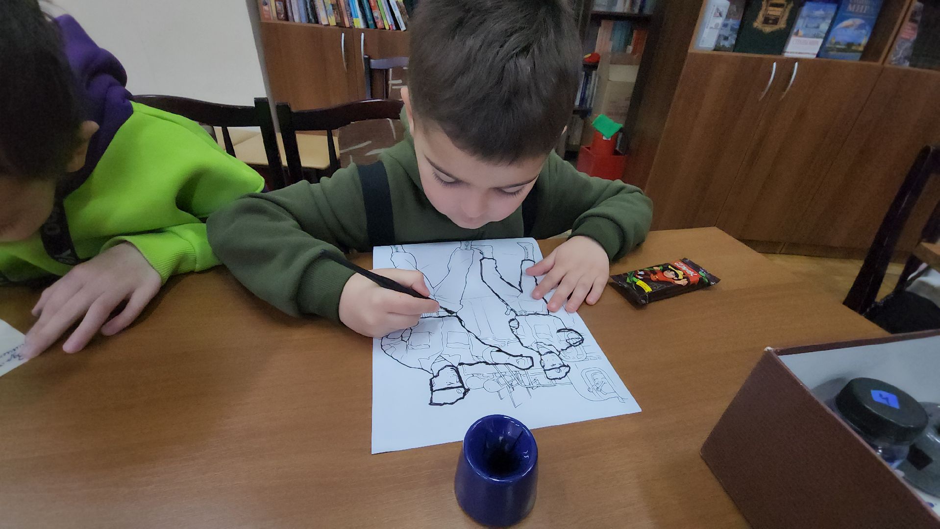 сво, спецоперация, письмо солдату, каллиграфия, библиотека, рузская библиотека, руза, рузский городской округ,