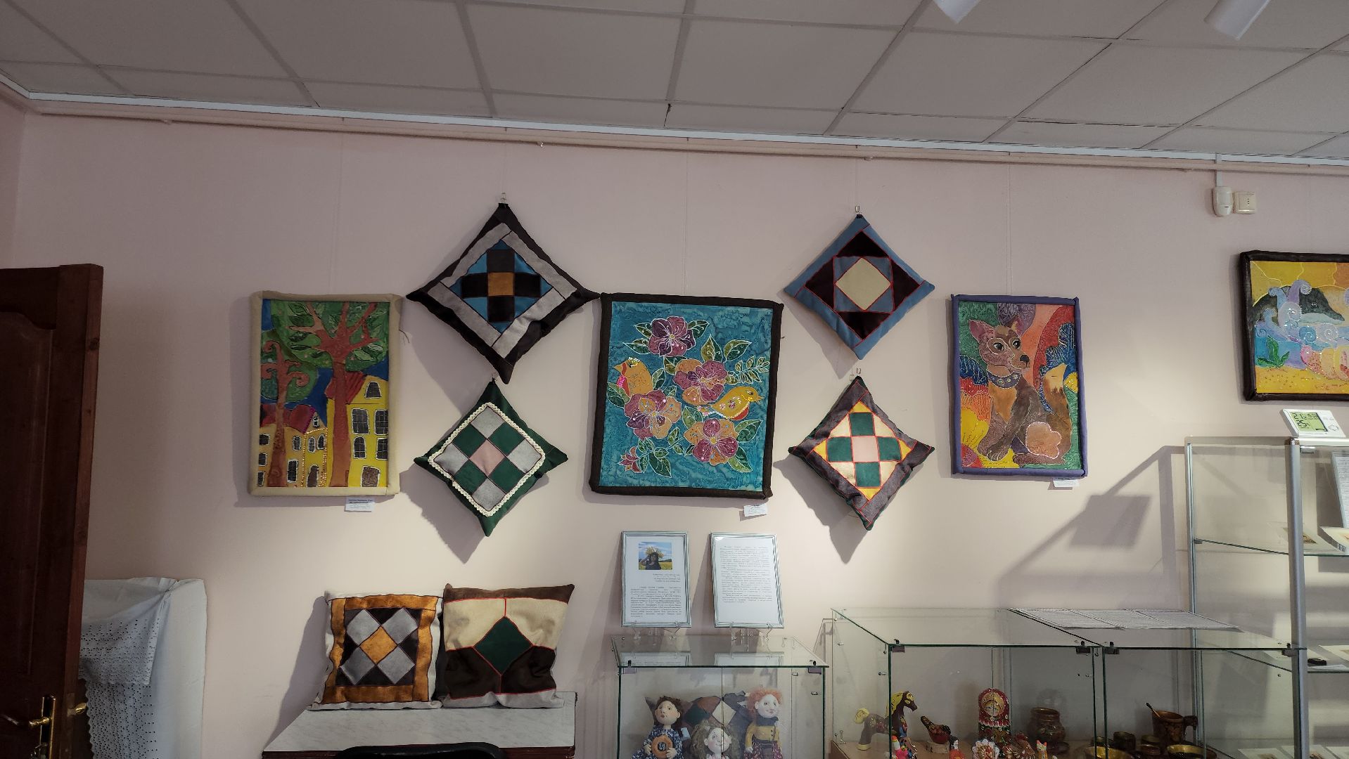 рузский краеведческий музей, выставка, музеиподмосковья, батик, творчество, руза, рузский городской округ,