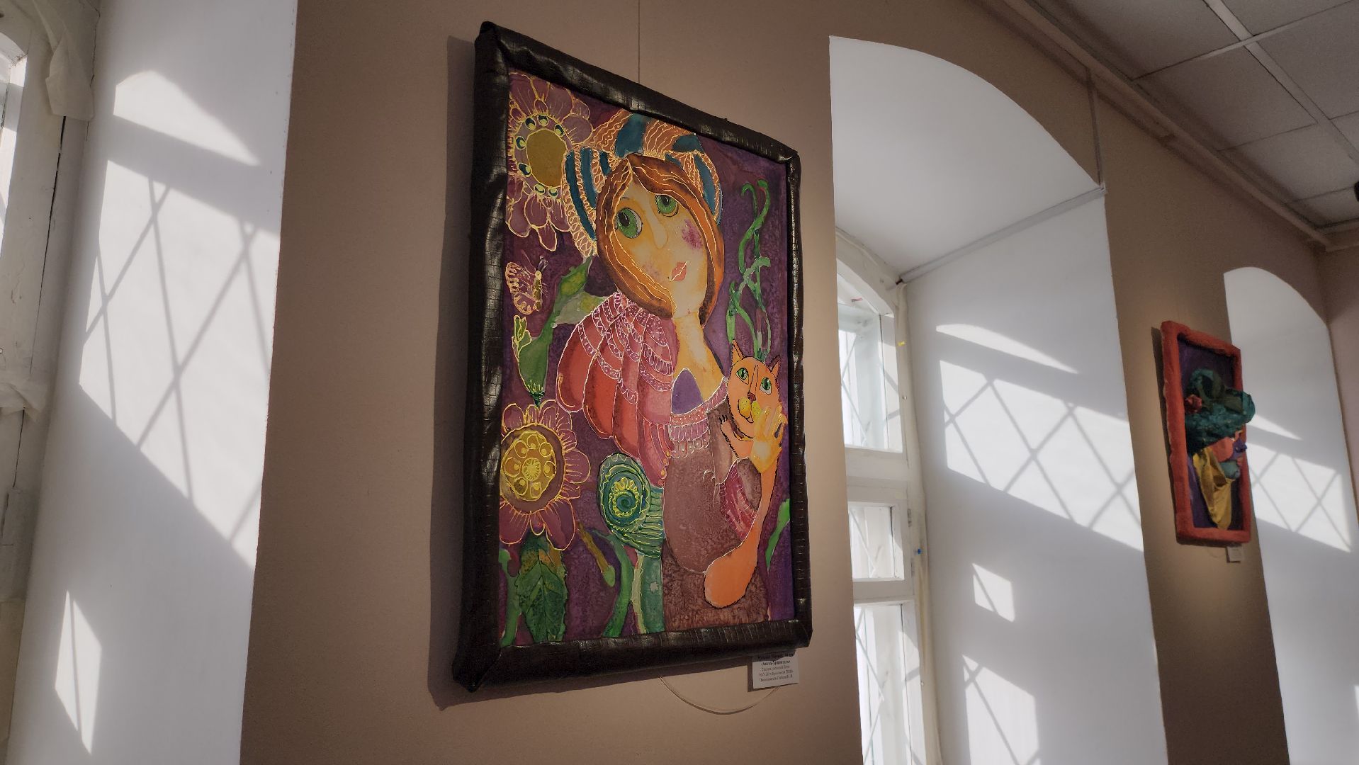 рузский краеведческий музей, выставка, музеиподмосковья, батик, творчество, руза, рузский городской округ,