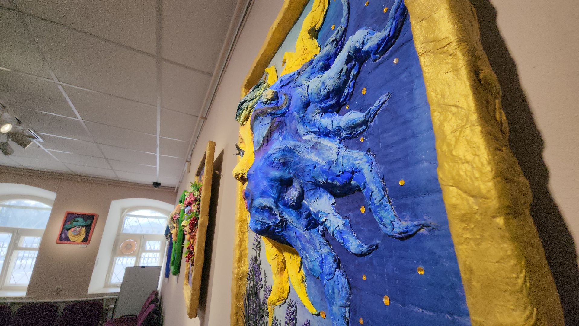 рузский краеведческий музей, выставка, музеиподмосковья, батик, творчество, руза, рузский городской округ,