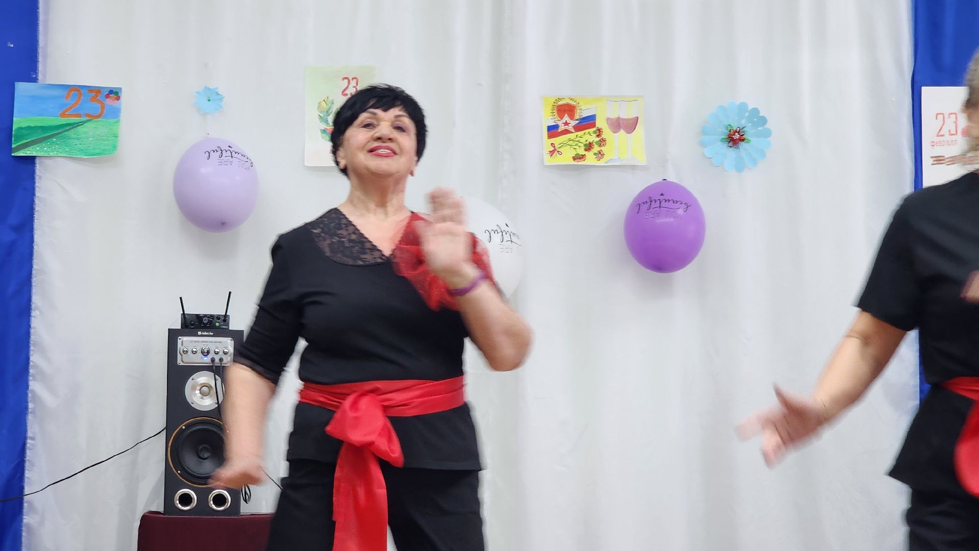 Подмосковье, Городской округ Пушкинский, Ивантеевка, активное долголетие,23 февраля,