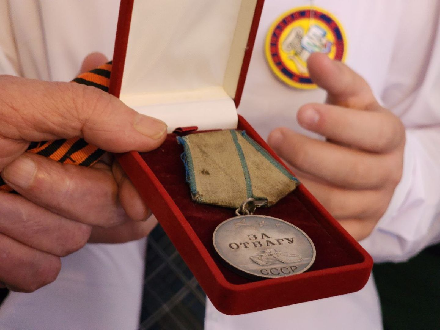можайск, можайский городской округ, подмосковье, великая отечественная война, герои, медаль, за отвагу, наследники героя,