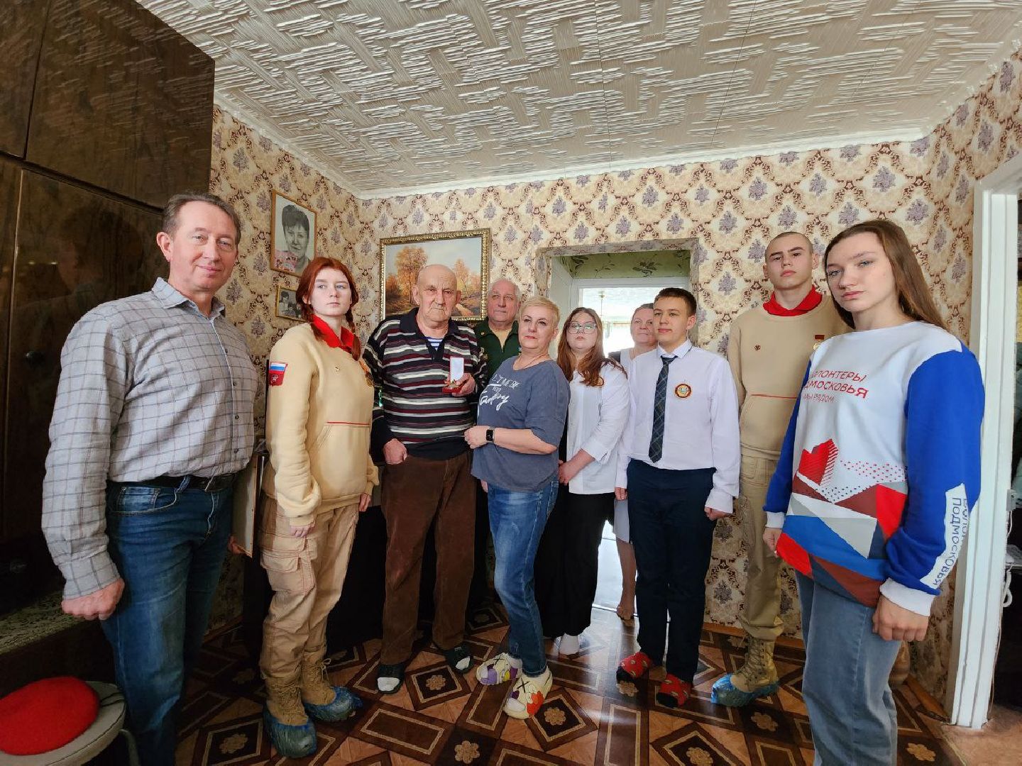 можайск, можайский городской округ, подмосковье, великая отечественная война, герои, медаль, за отвагу, наследники героя,