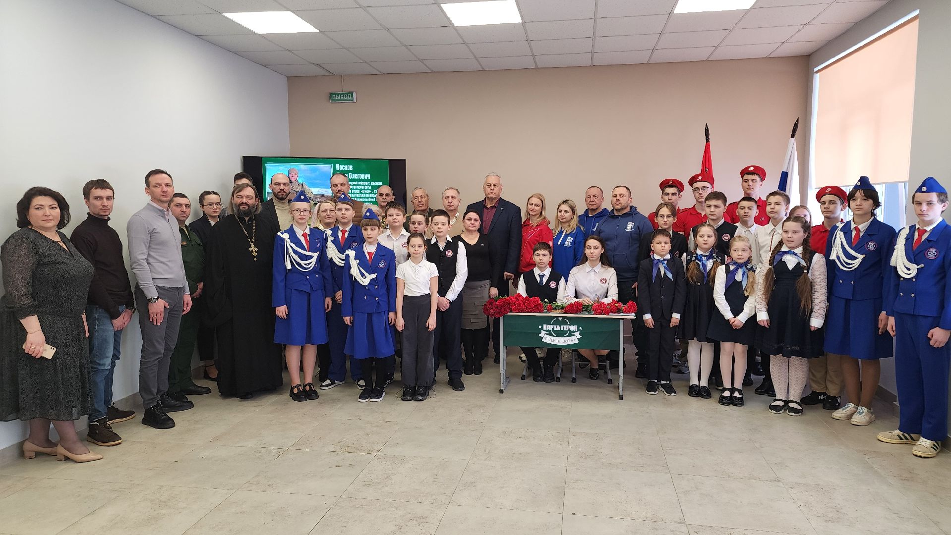 кашира, парта героя, школа 9, иван носков, сво, штурмовой отряд шторм,