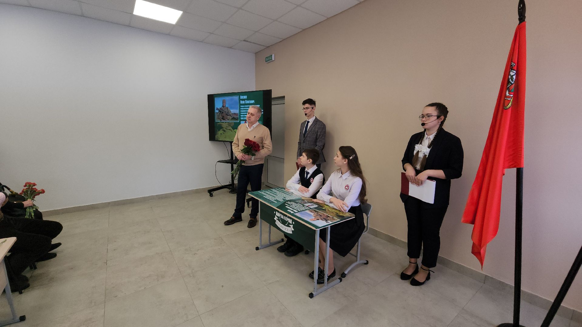 кашира, парта героя, школа 9, иван носков, сво, штурмовой отряд шторм,