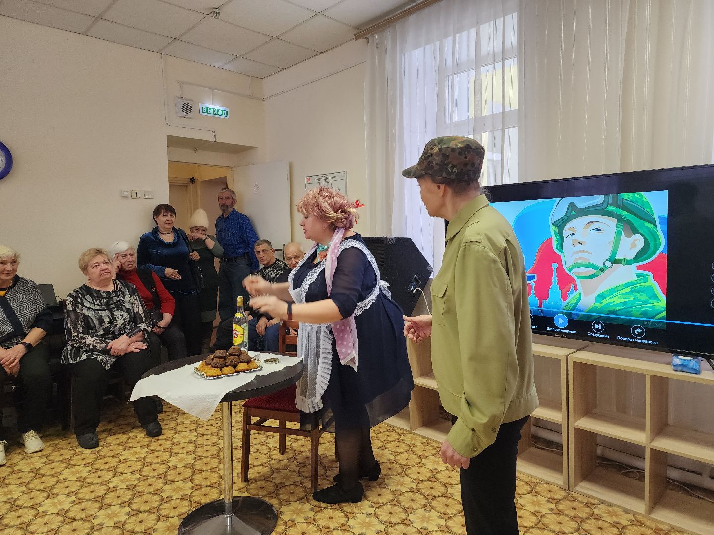 пушкино, концерт, день защитника отечества, авторское творчество, активное долголетие,