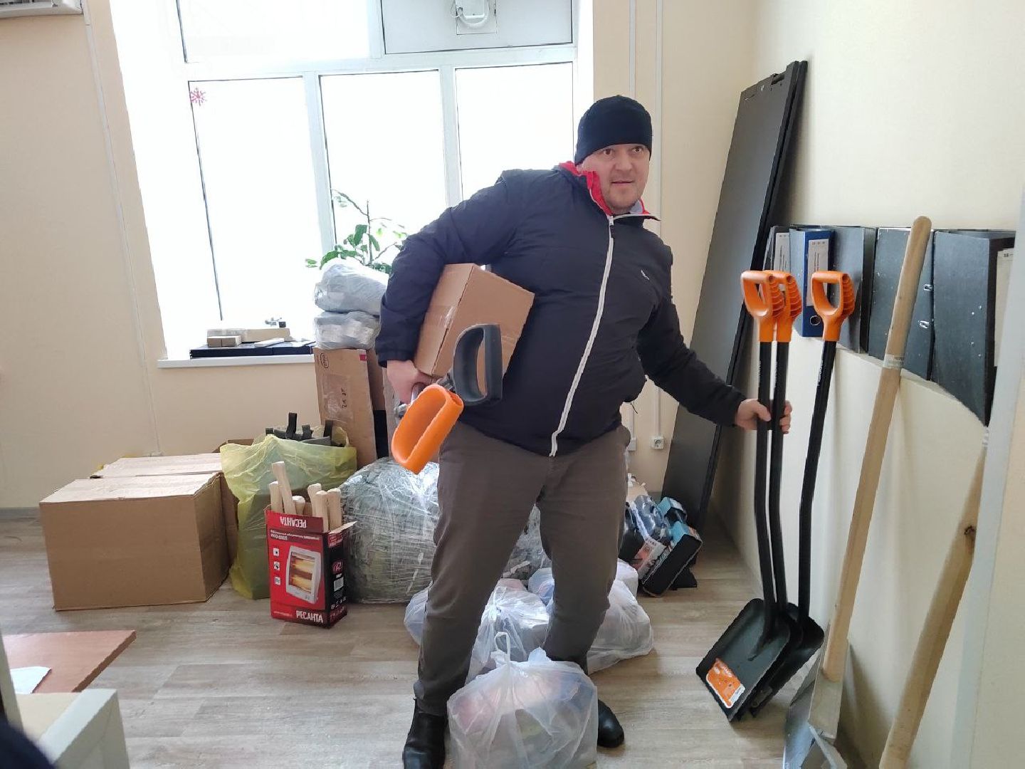 Солнечногорск, гуманитарная помощь, груз, Бойцы, специальная операция,