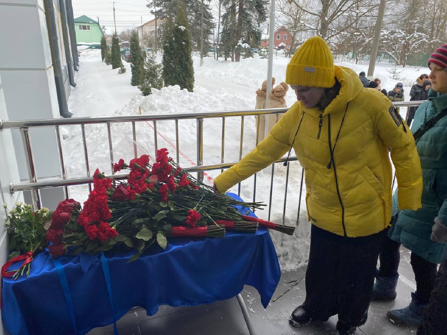 чехов, день защитника отечества, парта героя, спецоперация, открытие,